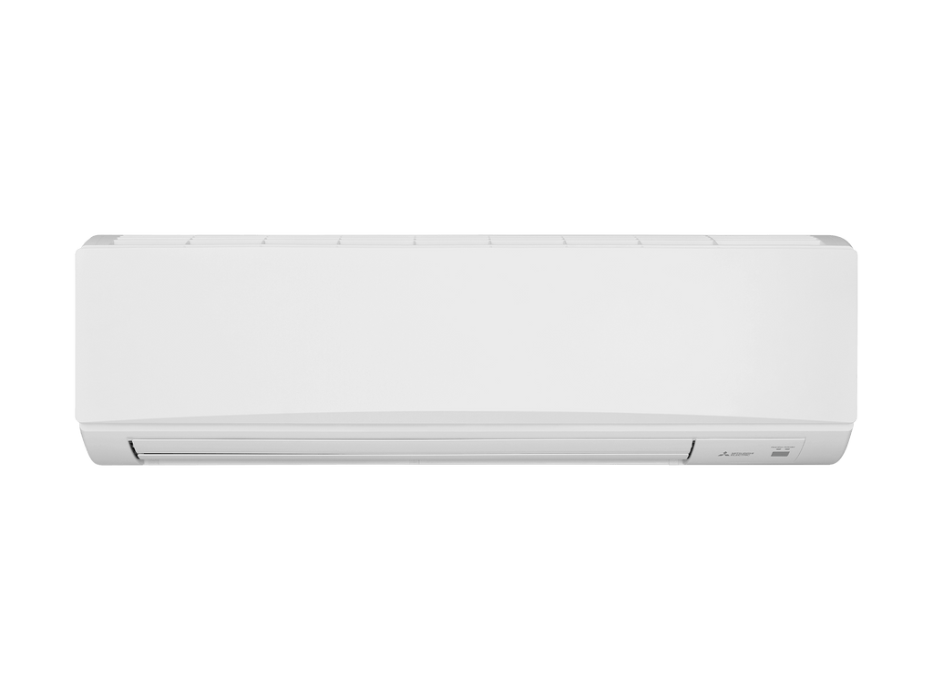 Mitsubishi Electric AS90 9.0kW wall-mounted indoor unit, representative manufacturer photo