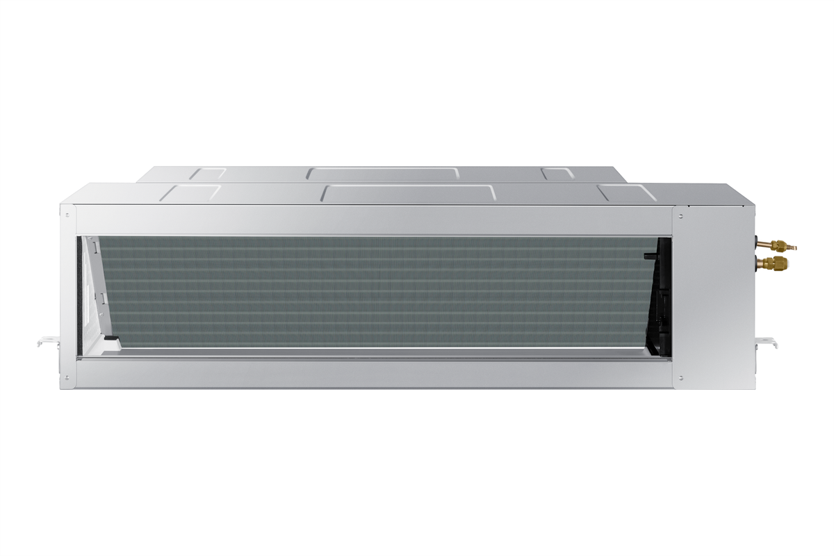 Samsung Premium Duct S2+ indoor ducted unit - representative manufacturer family photo; accessories not implied