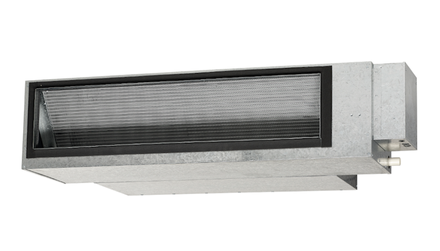 Daikin R32 ducted indoor unit — representative family image; dimensions and appearance vary by capacity