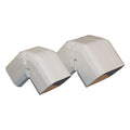 STAARK corner wall elbow. Representative supplier image; refer to selected SKU for exact size.